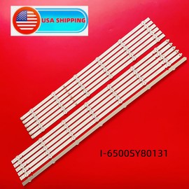 Kit LED Backlight Strips Fit for KD-65X75CH KD-65X750H XBR-65X800G I-6500SY80131 R L