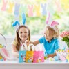 LOKIPA Easter Bags,24 Easter Non Woven Sweet Gift Treat Tote