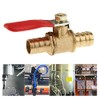 HATOOLHA® Brass Ball Valve Shut Off Valve 12mm Hose Barb