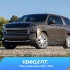 Nilight Durable in Channel Rain Guards for Chevy Suburban 2021