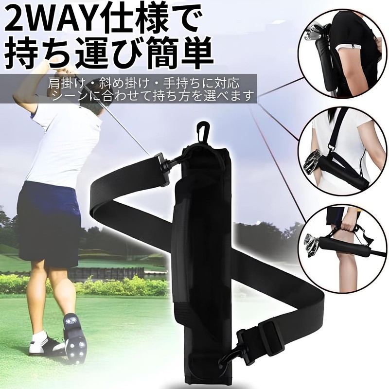 Lightweight & Durable Golf Club Case Golf Bag with Compact