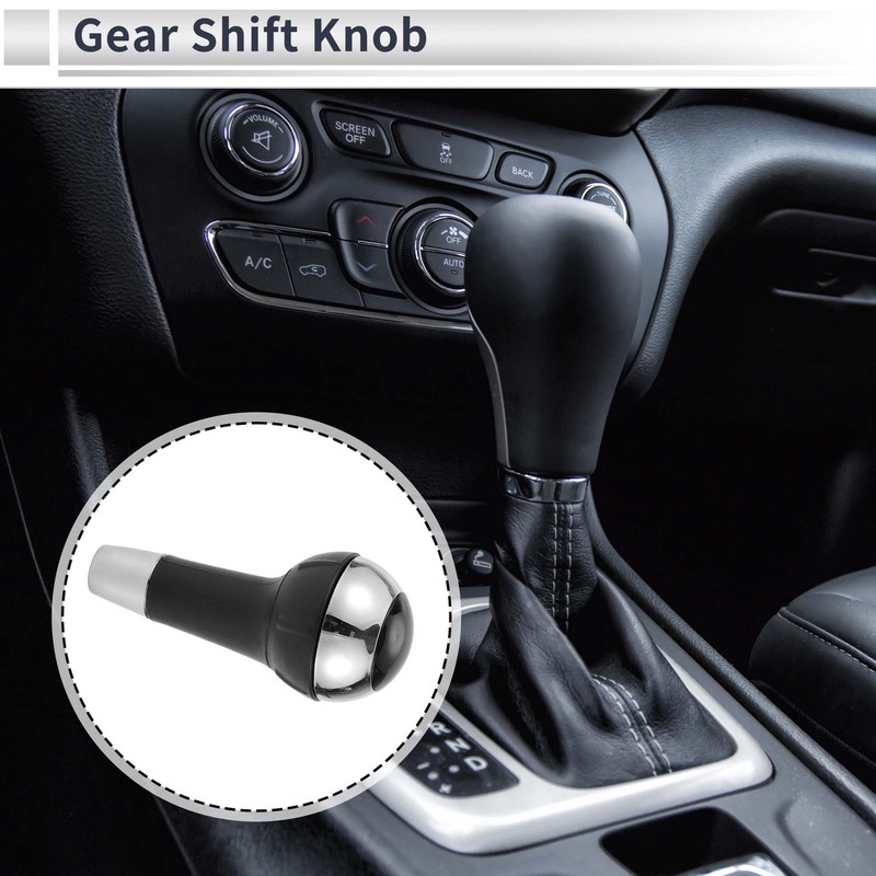 RATCHROLL Automatic Shift Knob for FIAT 500 2012-2017 Plastic Automotive