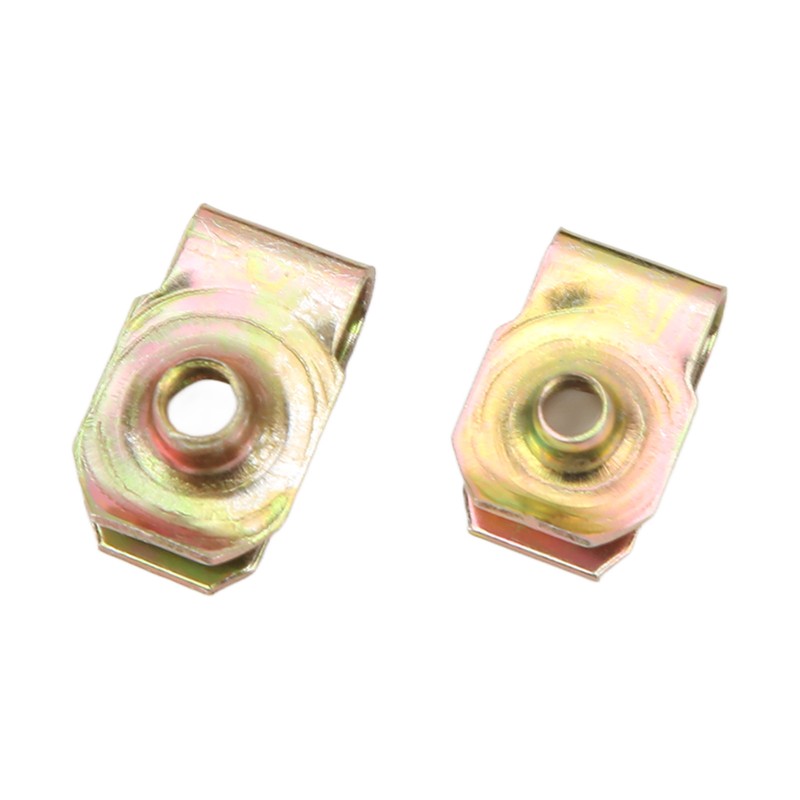 60Pcs U Nut Clip Kit Strong Rust Resistance High Elasticity