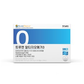 Trueen Truen Blue Alaska Omega 3 RTG Vitamin D 100 capsules, 1 piece / 트루엔 파랑이 알래스카 오메가3 알티지(RTG) 비타민D 100캡슐, 1개