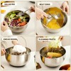 Inmorven Mixing Bowls With Lids Set, Airtight Lids, 6 piece