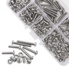 Rrina 304 Stainless Steel Button Head Torx Security Screws Tamper