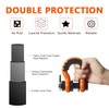 AMBULL Shackles 3/4 Inch D Ring Shackle (2 Pack) 45,000lb
