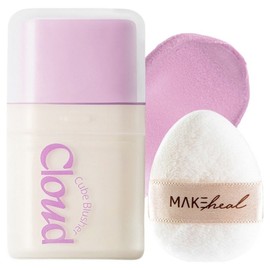 Makeheal Cloud Cube Blusher, 02 Lil Latte, 1 piece / 메이크힐 클라우드 큐브 블러셔, 02라일라떼, 1개