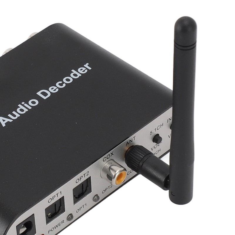 5.1 Channel Digital Sound Decoder Professional Bluetooth 5.0 Optical SPDIF