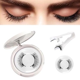 Generic Enjuvie Magnetic Eyelashes Natural Look with Applicator, No Glue Needed, Lashes Kit Easy to Wear & Remove (Full)