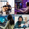 Podcast Equipment Bundle For 2, ALPOWL Audio Interface with Cardioid