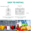 ORIA Digital Refrigerator Thermometer, Fridge Freezer Thermometer with 2 Sensors,