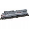 Atlas HO Scale ~ Dash 8-40B ~ LMX #8594 ~ Silver DC Version ~ 10004349