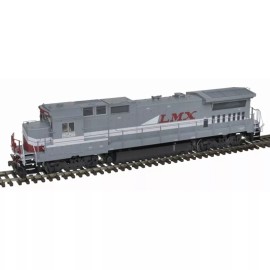 Atlas HO Scale ~ Dash 8-40B ~ LMX #8594 ~ Silver DC Version ~ 10004349
