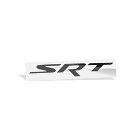 Reflective Concepts SRT Rear Emblem Overlay Decal Sticker- 2014-2021 Jeep Grand Cherokee SRT - (Color: Carbon Fiber)