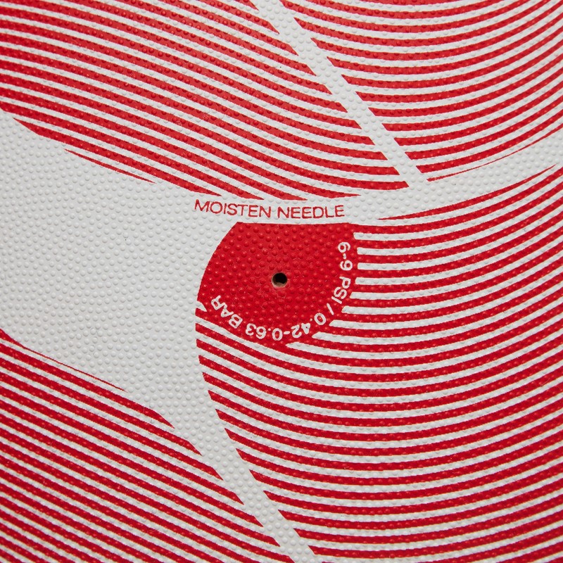 Canterbury Unisex Thrillseeker Play Rugby Ball, White/Red, 3