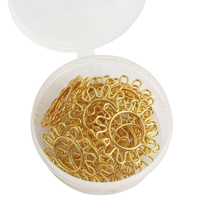 Sunflower Shape Paper Clip yyangz 20PCS Cute Sunflower Bookmark Marking