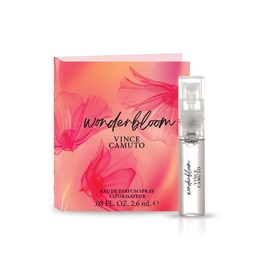 Vince Camuto Wonderbloom Eau De Parfum Perfume for Women, Floral and Sweet Fragrance, Notes of White Freesia, Pear Leaves, Sandalwood, Sample Travel Size Spray, Long Lasting Fragrance, .08 Fl Oz