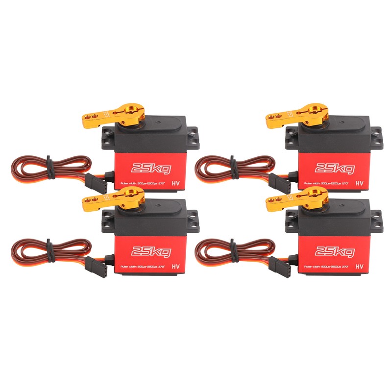 25KG Servo with 25T Metal Servo Arm High Performance Good