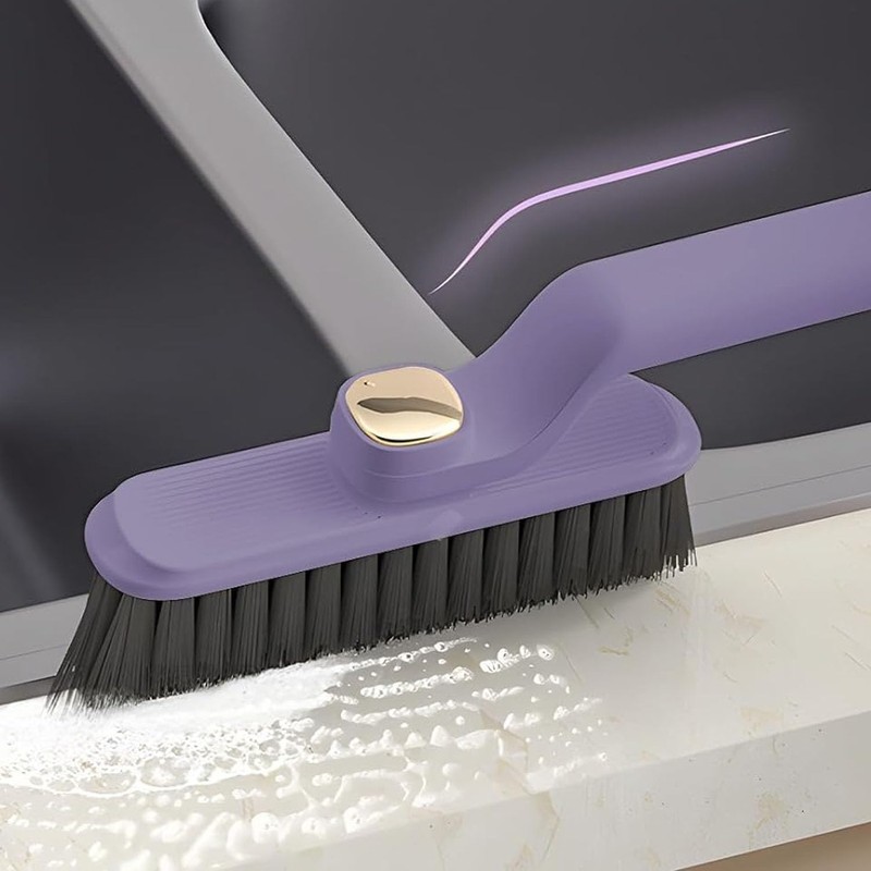 WUBAYI 2 PCS Multi-Function Rotating Crevice Cleaning Brush，360°Rotating Cleaning Brush，Bathroom