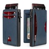 RUNBOX Slim Card Wallet for Men with ID Window –