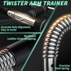 Holifada Twister Arm Trainer,40-100lb Adjustable Chest Workout Device,Portable Power Twister