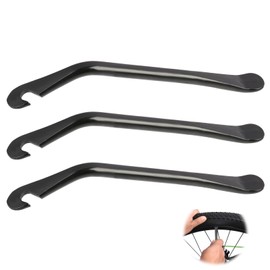 Pack of 3 Bicycle Tyre Levers, Robust Tyre Levers for Bicycles, Metal Bicycle Tyre Change Tool, Strong and Durable Tyre Changing Tool for Mountain Bikes, Road Bikes and Folding Bikes