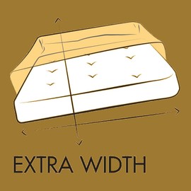 BSSPOKE Heavy Duty 400 Gauge Mattress Cover for Moving – Double Mattress Bags for Storage – Easy Fit, Tear Resistant, Waterproof Mattress Storage Bag for Ultimate 360 Protection (3ft - Single)