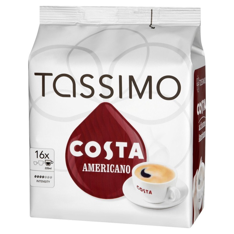 Tassimo Costa Americano 16 T Discs, (Large Cup Size) 16