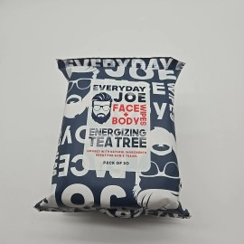 EVERYDAY JOE Face & Body Wipes 2pack 60 Wipes Energizing &Cooling