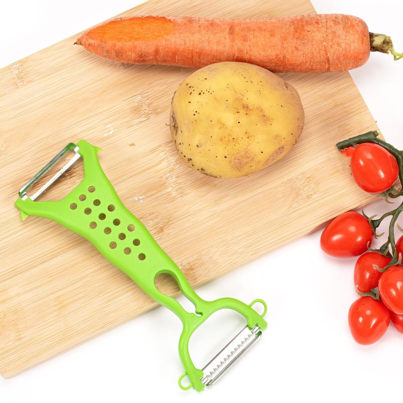 Veggieglide Vegetable Grater Double Sided Grater and Vegetable Peeler Multifunction