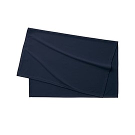 Flame Retardant Blanket (with drawstring) 47.2 x 35.4 inches (120 x 90 cm) | Throw, For Winter, Large, Camping, Outdoors, Compact, Portable (Navy)