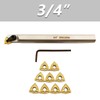 Lathe Chisel, 3/4 Inch Turning Chisel Drill Bar 20 mm
