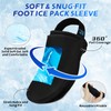 Conbella Foot Toes Ice Pack Wrap – Wearable Forefoot Gel
