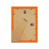 Almost Frameless 6x4 Orange Picture Frame 6"x4"(15.2x10.2cm) Poster, Photo, Artwork,