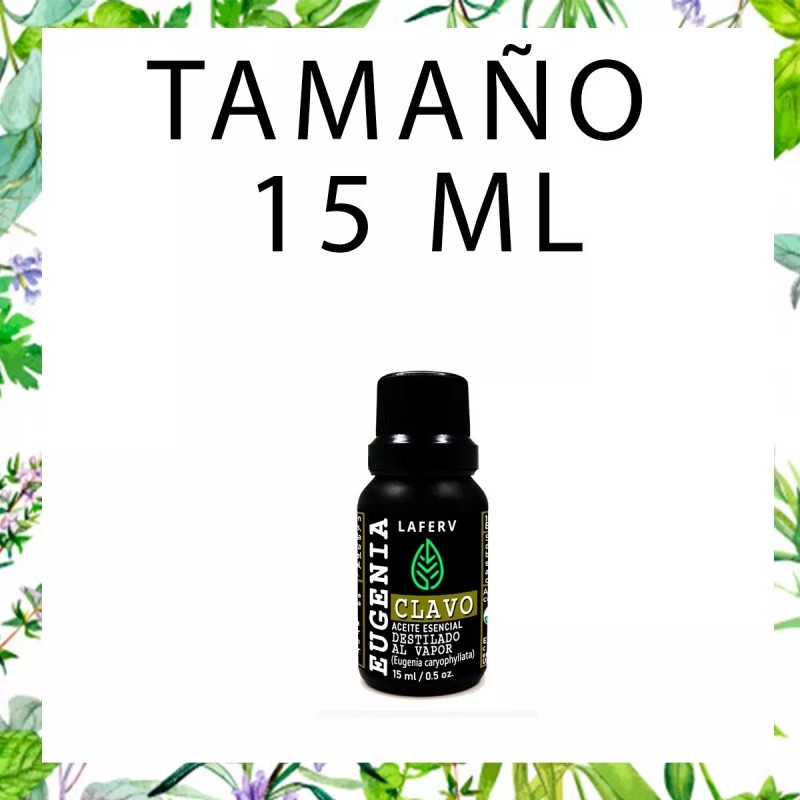 Laferv 4 Pack De Aceite Esencial De Clavo, 100% Puro