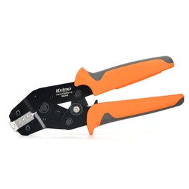 iCrimp SN-2549 Ratcheting Wire Crimping Tools for JST ZH 1.5mm, PH 2.0mm, XH 2.5mm, VH 3.96mm, JWPS 4.0mm Pitch, Dupont 2.54mm Pitch Open Barrel Terminals, AWG28-18 (0.08-1.0mm²)