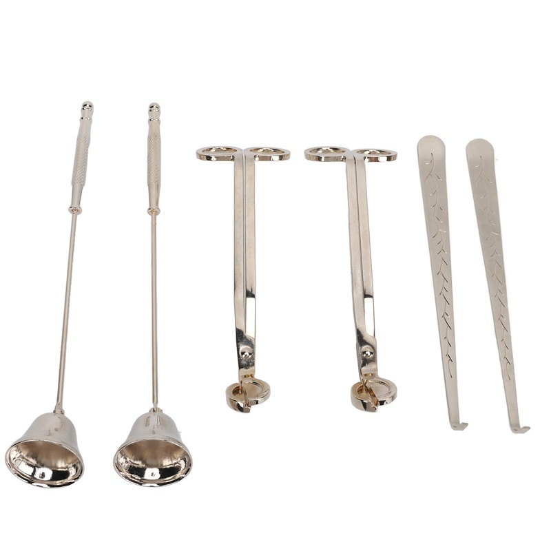 6PCS Candle Accessory Set Wick Trimmer Wick Dipper Candle Snuffer