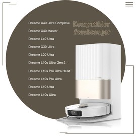 UPUPDAY TriCut Brush for Dreame L10 Ultra/ L10s Ultra/ L10s Pro Ultra/ L10s Pro Ultra Heat/ L10s Ultra Gen 2/ L20 Ultra/ L20 Ultra Complete/ X30 Ultra/ L40 Ultra/ X40 Ultra Complete/ X40 Master