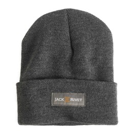 Jack Rivet Men's JR1033 Insulated Acrylic Watch Cap - One Size Fits All - Dark Grey Heather