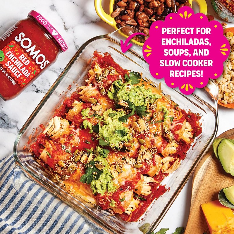 Somos Red Enchilada Sauce, 12 Oz