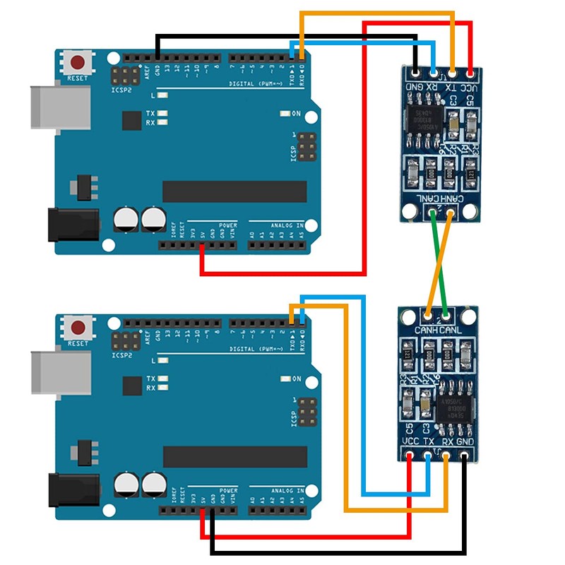 Youmile CAN Bus Shield TJA1050 CAN Controller Interface Module Bus