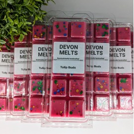 Devon Melts - Tulip Buds - Highly Scented 100% Soy Wax Snapbar