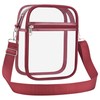USPECLARE Clear Purse Stadium Transparent Messenger Bag Stadium Approved for