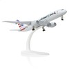 QIYUMOKE 1/300 American 787 Diecast Metal Airplane Model Kits for