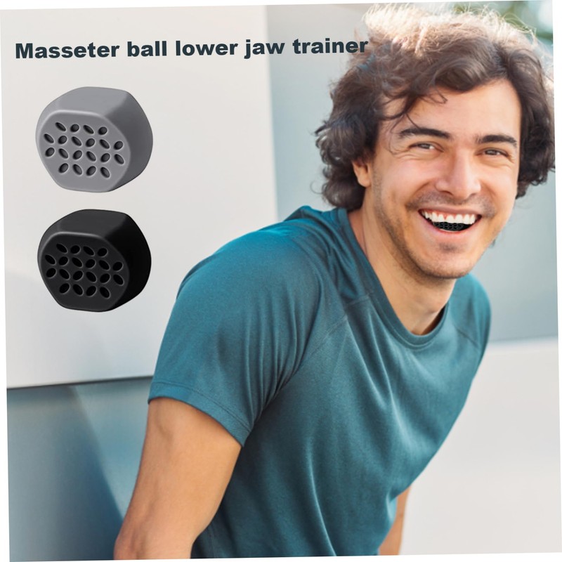 Comebachome Jaw Line Exerciser Chewing Chin Exerciser 6 Pcs Chewing