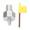 Bench Dog Hole Chamfer Reamer Tool Stainless Steel T10 Alloy