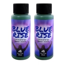 Unbranded Blue Rise Similar to RedDawn Energy 2oz Bottles 2pk
