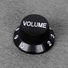 FLEOR 2T1V Guitar Knobs Set 24 Spline Electric Guitar Knobs