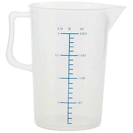 Sanno Japan SN4704 Food Utensils, Measuring Cup, Graduated Blue, 6,600 ml